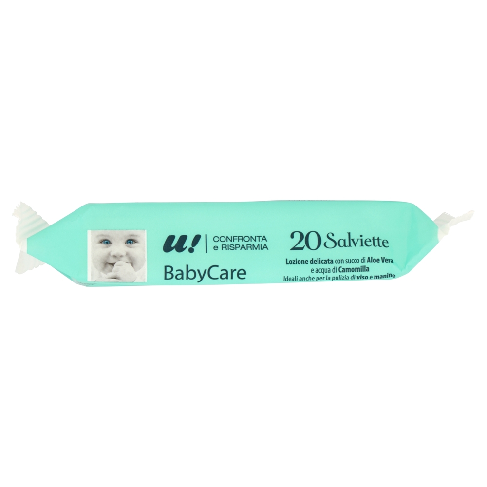 20 Salviette Baby Care U! Confronta e Risparmia